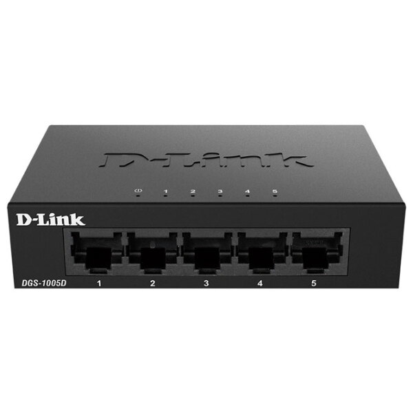 Switch D-Link DGS-1005D Black 10 Gbit/ s photo 4