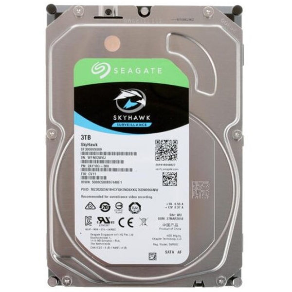 HDD Seagate SkyHawk Surveillance 3.5'' 3 ТБ  photo 3