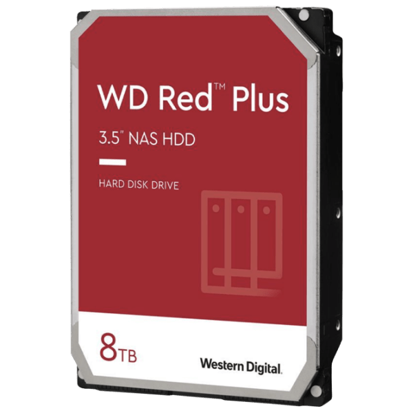 HDD Western Digital Red Plus 3.5'' 8 TB  photo 1