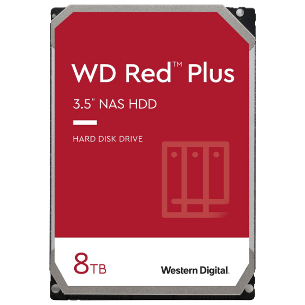 HDD Western Digital Red Plus 3.5'' 8 TB  photo 2