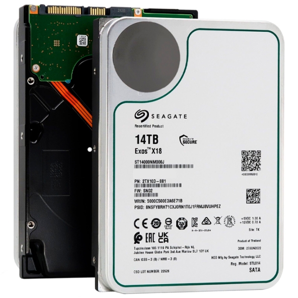 HDD Seagate Exos X18 3.5'' 14 TB  photo 4
