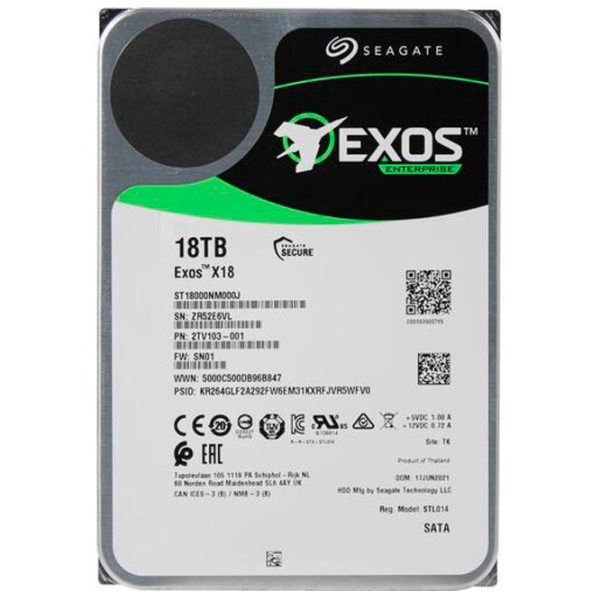 HDD Seagate Exos X18 3.5'' 18 TB  photo 2
