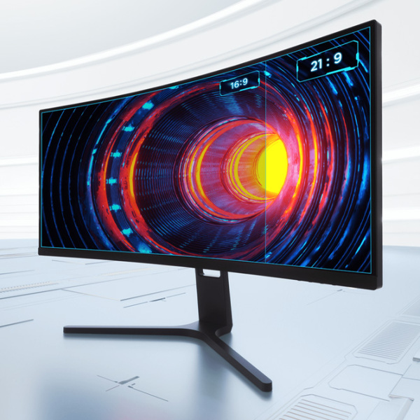Monitor Xiaomi Mi Curved Gaming Black 30" 3K VA photo 2