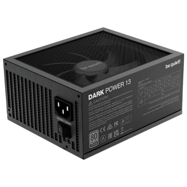 Sursă de alimentare Be quiet! DARK POWER 13 80+ Titanium 750 W Black  photo 2