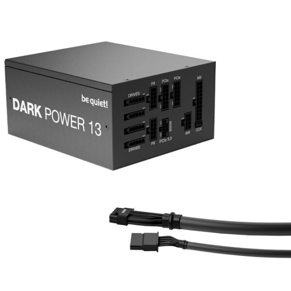 Sursă de alimentare Be quiet! DARK POWER 13 80+ Titanium 750 W Black  photo 3