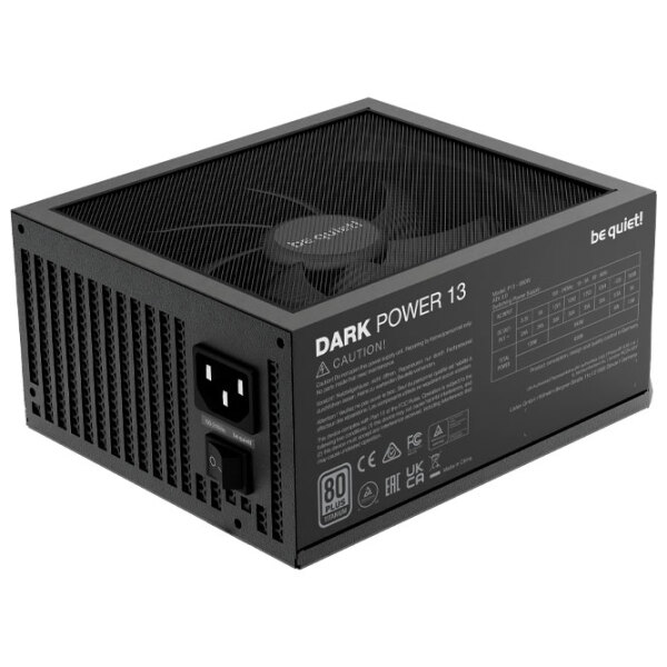 Sursă de alimentare Be quiet! DARK POWER 13 80+ Titanium 850 W Black  photo 2