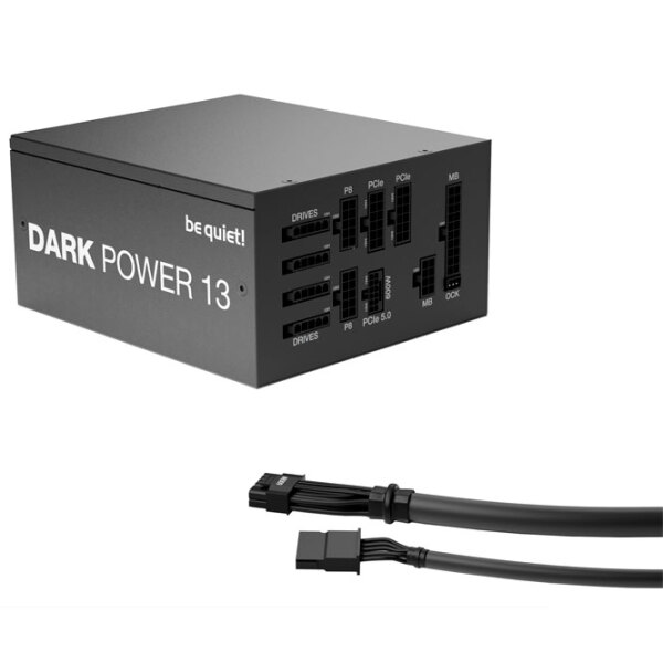 Sursă de alimentare Be quiet! DARK POWER 13 80+ Titanium 850 W Black  photo 4