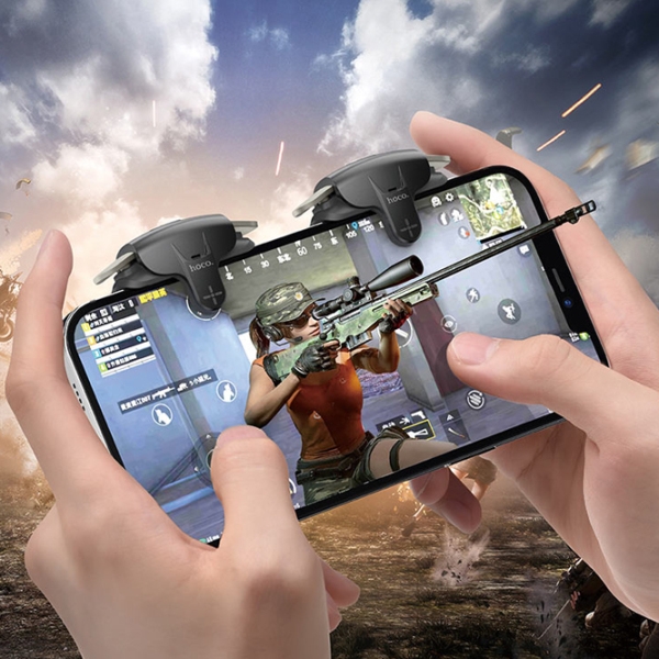 Gamepad Hoco GM6 Wild wolf pulse Black Fără fir / buttons photo 6