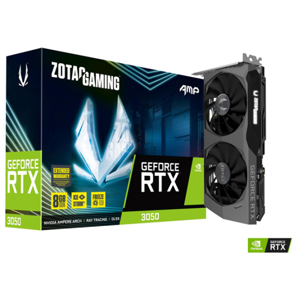 Placă video Zotac GeForce RTX 3050 AMP 8 GB  photo 5