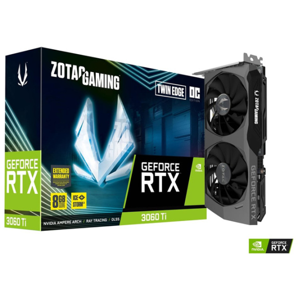 Видеокарта Zotac GeForce RTX 3060 Ti Twin Edge OC 8 ГБ  photo 5