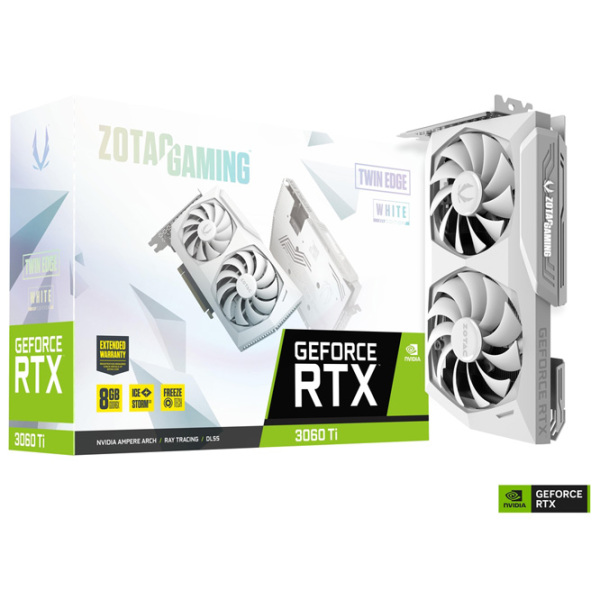Placă video Zotac GeForce RTX 3060 Ti Twin Edge Edition 8 GB  photo 5
