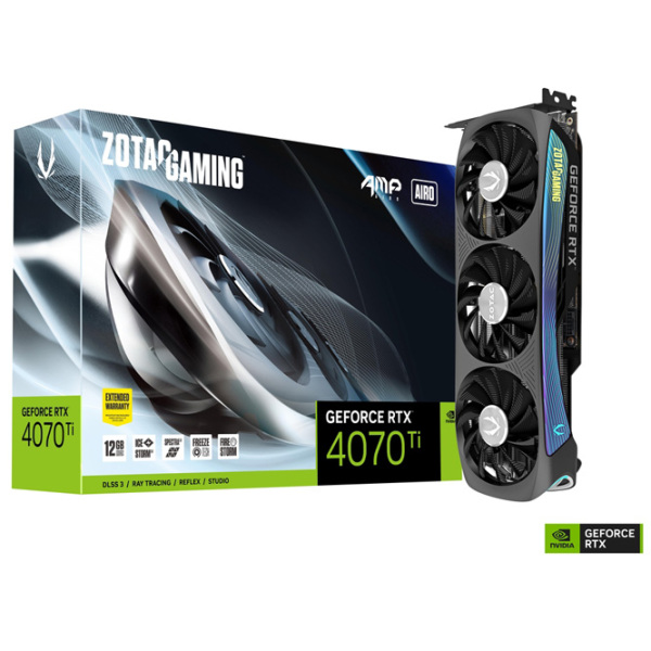 Видеокарта Zotac GeForce RTX 4070 AMP AIRO 12 ГБ  photo 5