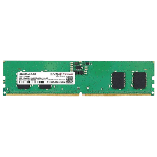 Оперативная память 8 ГБ Transcend JM4800ALG-8G  DIMM, DDR5, 4800 МГц photo 1