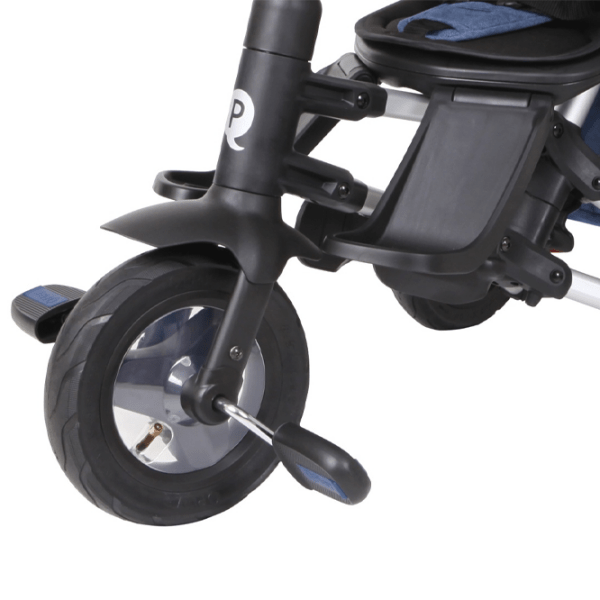 Triciclu Qplay Nova Plus Rubber Blue Aluminiu/ Pentru copii photo 4