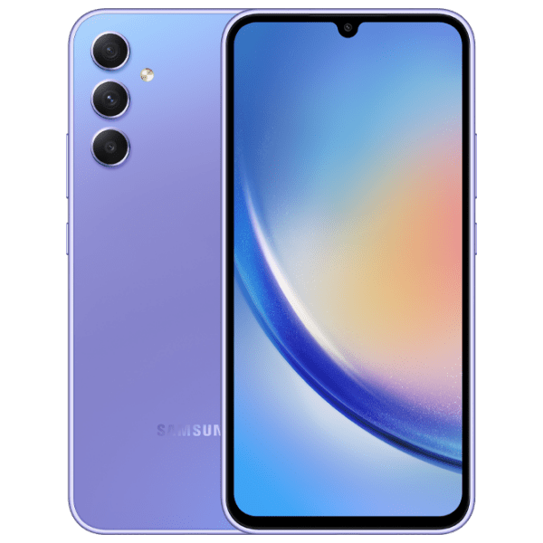 Samsung Galaxy A34 256 ГБ Фиолетовый Светлый 6.6" | 48 Мп | 8 ГБ | Dual SIM photo 1