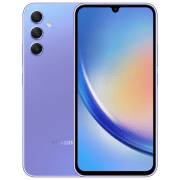 Samsung Galaxy A34 256 ГБ Фиолетовый Светлый 6.6" | 48 Мп | 8 ГБ | Dual SIM