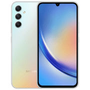 Samsung Galaxy A34 256 ГБ Серебристый 6.6" | 48 Мп | 8 ГБ | Dual SIM