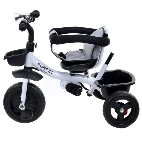 Triciclu FunFit Twist Gray Metal/ Pentru copii photo 5
