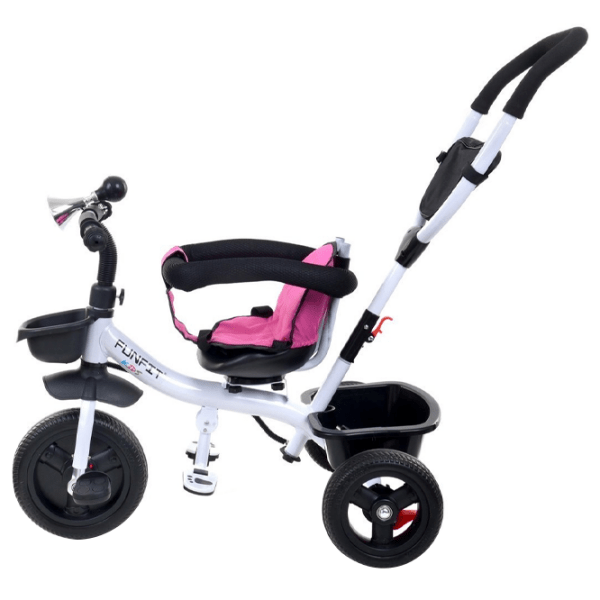 Triciclu FunFit Twist Pink Metal/ Pentru copii photo 6