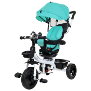 Triciclu FunFit Twist Turquoise Metal/ Pentru copii
