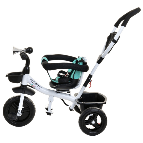 Triciclu FunFit Twist Turquoise Metal/ Pentru copii photo 5