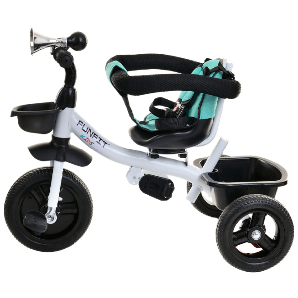 Triciclu FunFit Twist Turquoise Metal/ Pentru copii photo 6