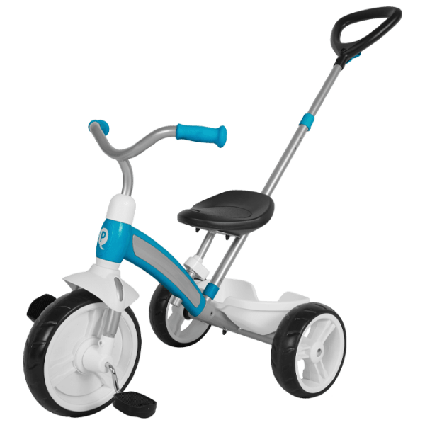 Triciclu Qplay Elite Plus Blue Metal/ Pentru copii photo 1