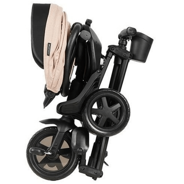 Triciclu Qplay Nova Niello Beige Aluminiu/ Pentru copii photo 2
