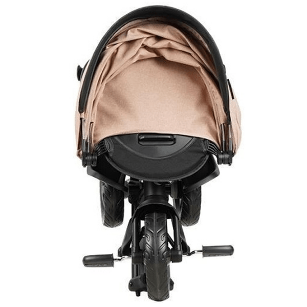 Triciclu Qplay Nova Niello Beige Aluminiu/ Pentru copii photo 3