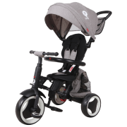 Triciclu Qplay Rito Plus Gray Metal/ Pentru copii