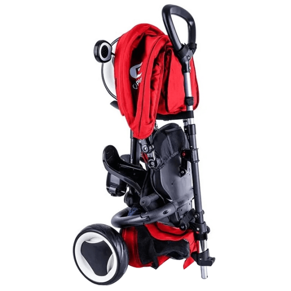 Triciclu Qplay Rito Plus Red Metal/ Pentru copii photo 3