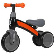 Bicicletă fără pedale Qplay Sweetie Orange Black Metal / Pentru copii