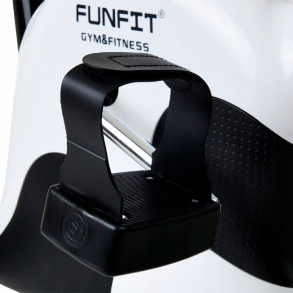 Bicicletă fitness FunFit 3267 Black White Vertical, 120 kg photo 8