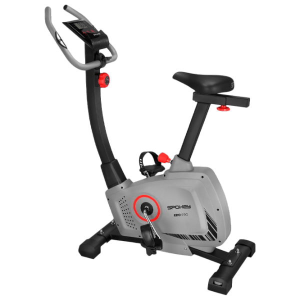 Bicicletă fitness Spokey Edo Pro Gray Vertical, 120 kg photo 1
