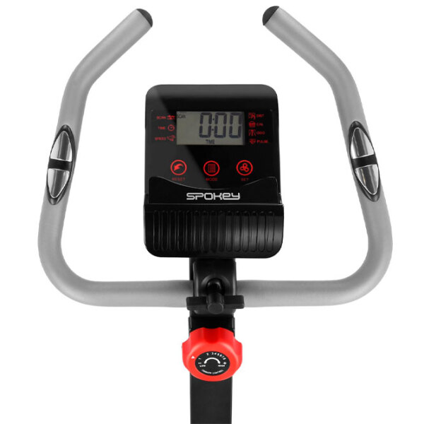 Bicicletă fitness Spokey Edo Pro Gray Vertical, 120 kg photo 3