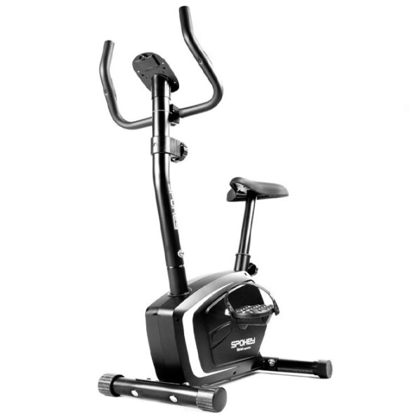 Bicicletă fitness Spokey Fitman Black Vertical, 120 kg photo 2