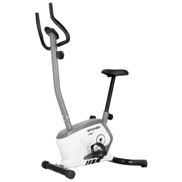 Bicicletă fitness Spokey Vital+ Gray White Vertical, 100 kg photo 3