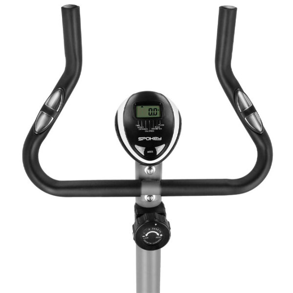 Bicicletă fitness Spokey Vital+ Gray White Vertical, 100 kg photo 5