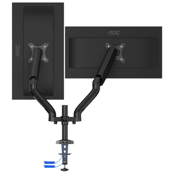 Suport pentru monitor AOC AD110DX Black VESA 100 x 100 mm photo 3