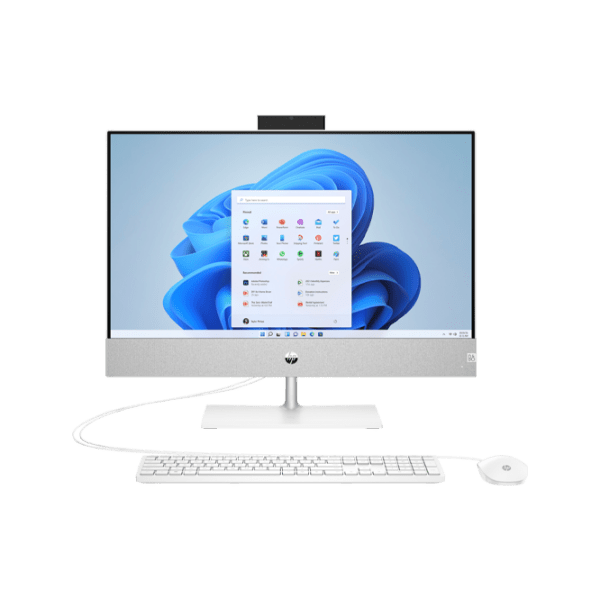 All-in-One PC HP Pavilion 27-ca0019ur White 27" Full HD IPS AMD Ryzen 5 5500U 8 GB 512 GB photo 1