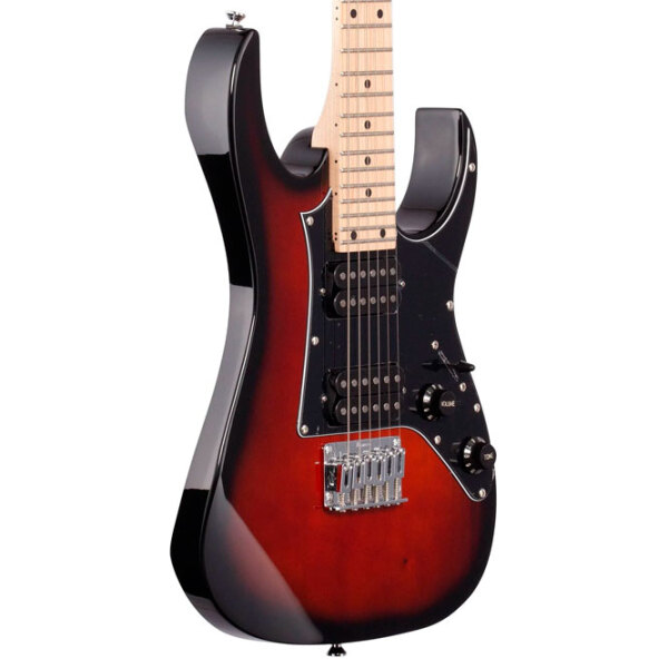 Chitară electrică Ibanez GRGM21M WNS
Walnut Sunburst Gio RG miKro, 4/ 4 photo 4