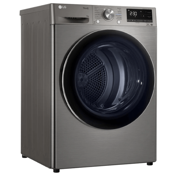 Mașină de uscat rufe LG DC90V5V9S Inox 9 kg, A++ photo 3