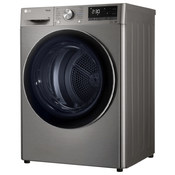 Mașină de uscat rufe LG DC90V5V9S Inox 9 kg, A++ photo 4