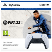 Геймпад Sony DualSense + FIFA23 Белый Беспроводные / 16 buttons