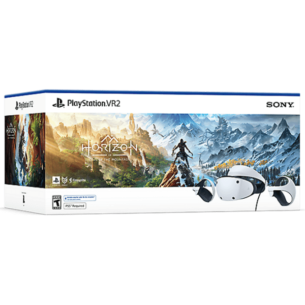 Ochelari VR Sony PlayStation VR2 + Horizon Call Of The Mountain White  photo 1