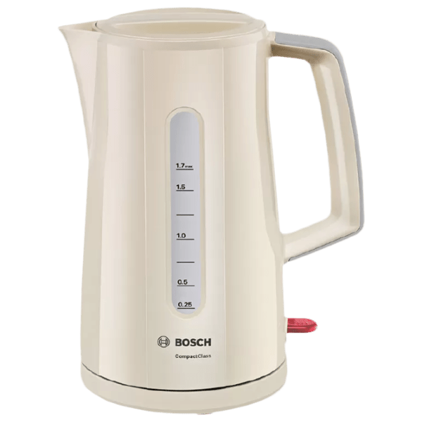 Ceainic electric Bosch TWK3A017 Beige 2400 W, 1.7 l, Material interior: Plastic photo 1