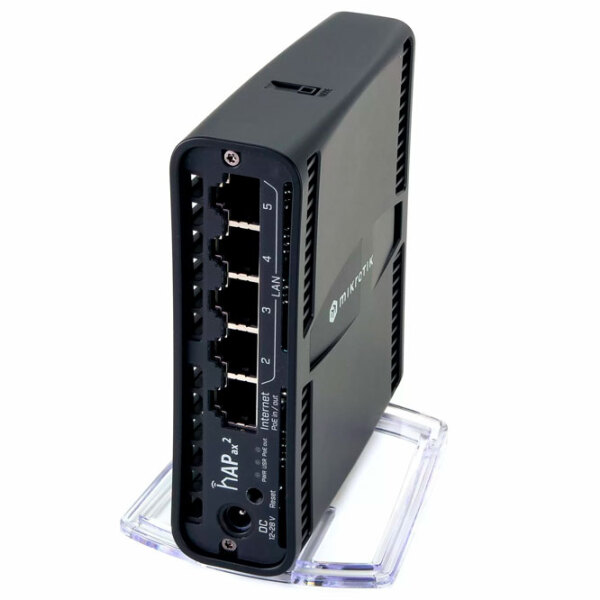 PoE Switch Mikrotik hAP ax2 Black  photo 5