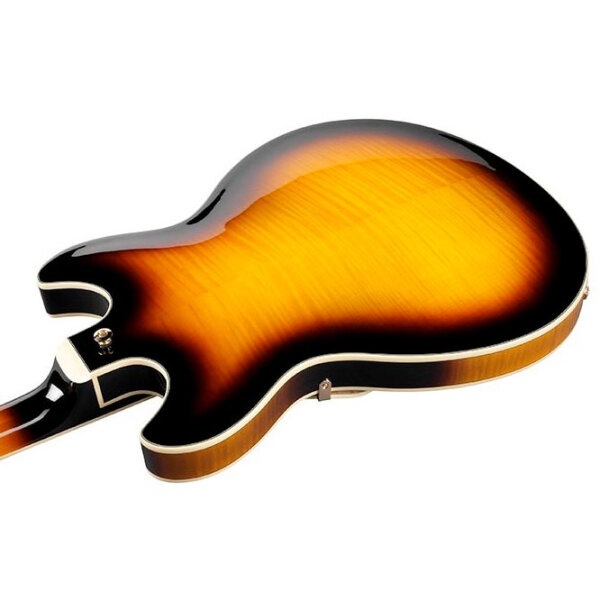 Chitară electrică Ibanez AS93FM-AYS
Yellow Sunburst AS, 4/ 4 photo 6