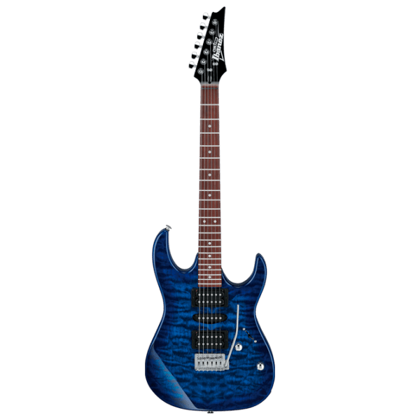 Chitară electrică Ibanez GRX70QA TBB
Transparent Blue Burst GRX, 4/ 4 photo 1