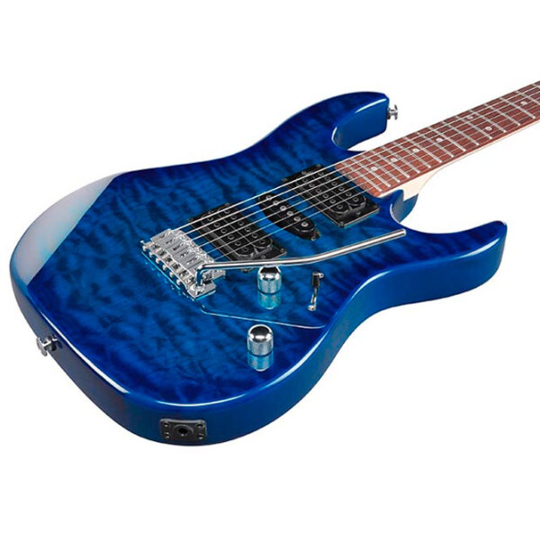 Chitară electrică Ibanez GRX70QA TBB
Transparent Blue Burst GRX, 4/ 4 photo 4